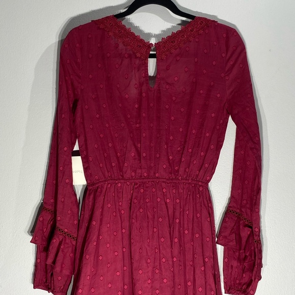 Ulla Johnson Style*Burgundy Maxi Dress*Small $485 - Picture 7 of 8
